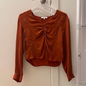 Madewell Red Blouse